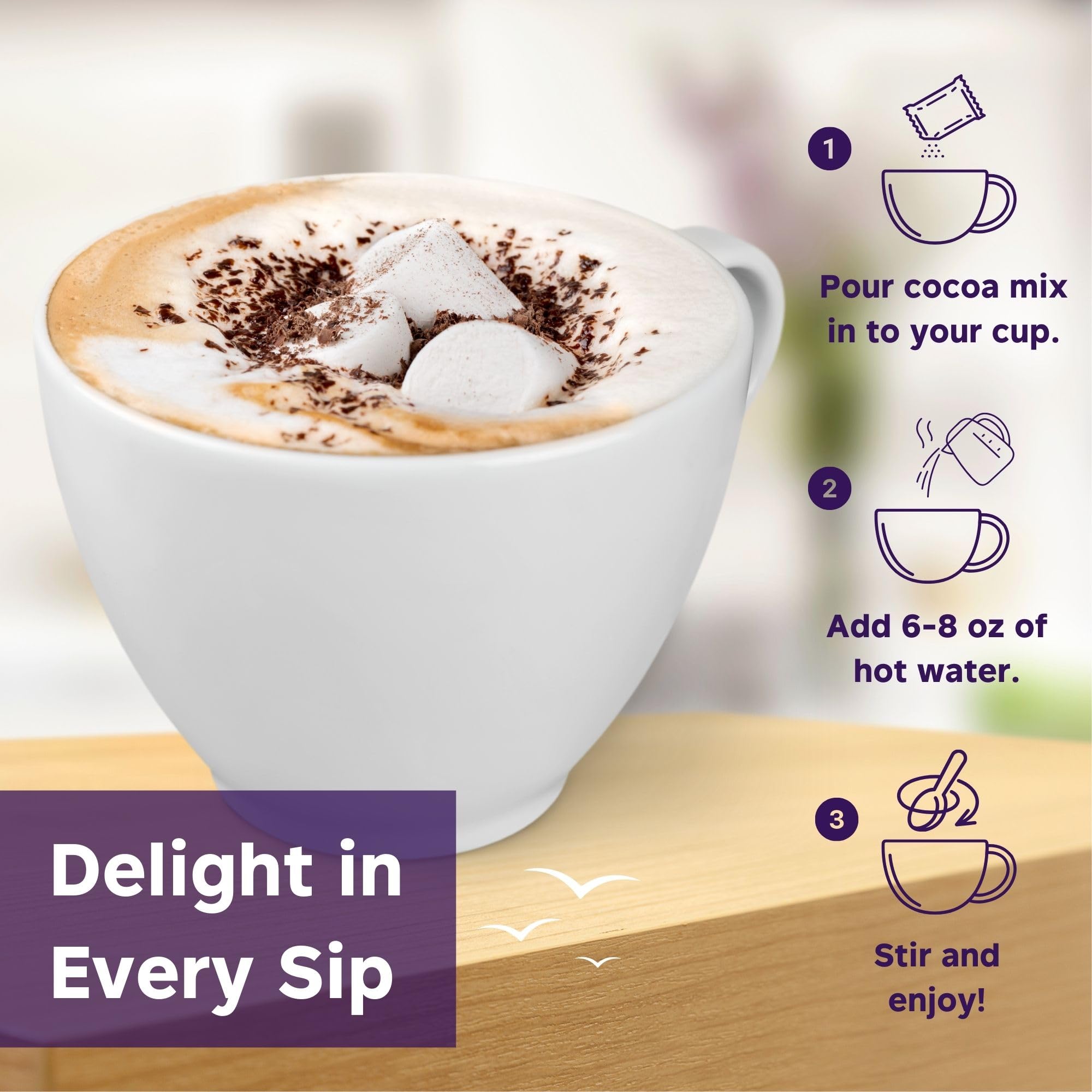 Amazon.com : Alpine Start Instant Hot Cocoa Mix - Individual